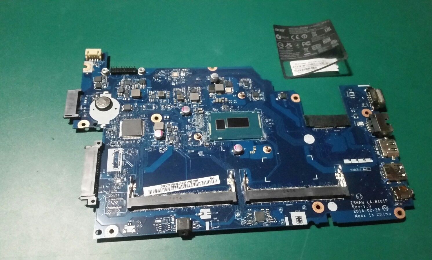 Acer Aspire E5-531 E5-571 Motherboard mit i3-4030u CPU Z5WAH